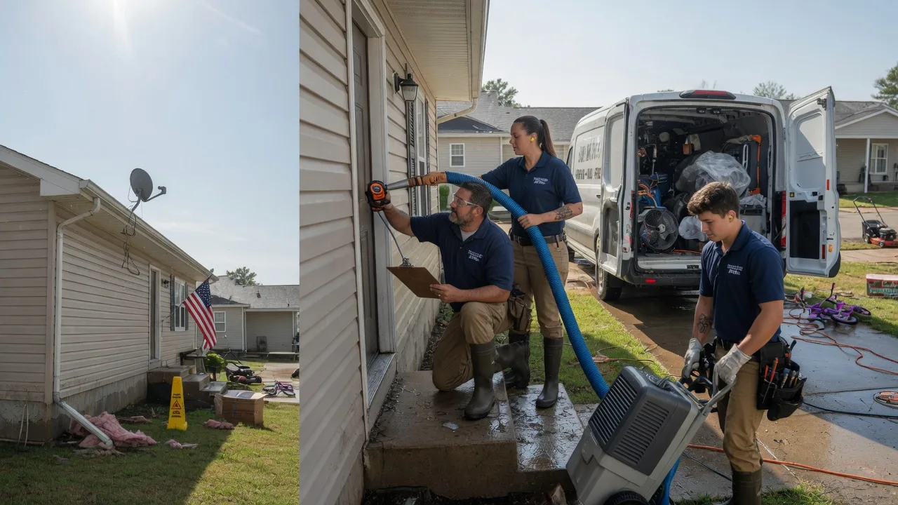 Ceiling Water Damage Restoration in Beaumont, MS near me
